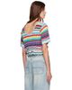GANNI GANNI Multicolor Striped Crochet Sweater - 3