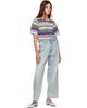 GANNI GANNI Multicolor Striped Crochet Sweater - 4