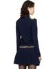 GANNI GANNI Navy Argyle Print Cardigan - 3