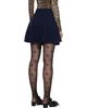 GANNI GANNI Navy Cashmere Wool Miniskirt - 3