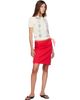 GANNI GANNI Off-White Argyle T-shirt - 4
