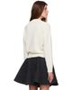 GANNI GANNI Off-White Graphic Wool Horse Sweater - 3