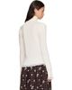 GANNI GANNI Off-White Lace Merino Turtleneck - 3
