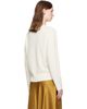 GANNI GANNI Off-White Teddy Mushroom Wool Sweater - 3