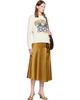 GANNI GANNI Off-White Teddy Mushroom Wool Sweater - 4