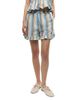 Ganni Ganni Ombre Striped Ruffled Shorts - 1