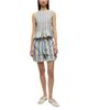 Ganni Ganni Ombre Striped Ruffled Shorts - 2