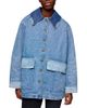 Ganni Ganni Patchwork Denim Jacket - 1