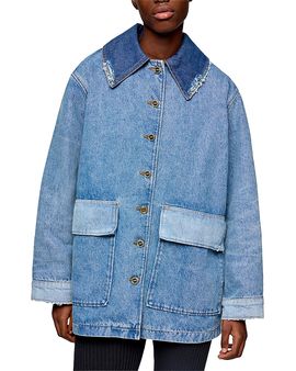 Ganni Ganni Patchwork Denim Jacket