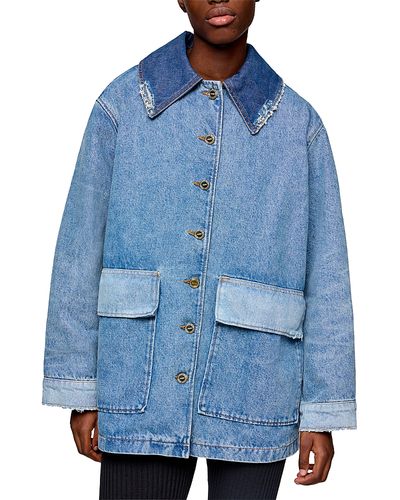 Ganni Ganni Patchwork Denim Jacket