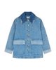 Ganni Ganni Patchwork Denim Jacket - 4
