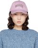 GANNI GANNI Pink Printed Nylon Cap - 1