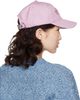 GANNI GANNI Pink Printed Nylon Cap - 3