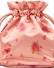 GANNI GANNI Pink Printed Nylon Pouch - 1