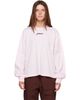 GANNI GANNI Pink Qixi Print Longsleeve Future Jersey T-shirt - 1