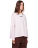 GANNI GANNI Pink Qixi Print Longsleeve Future Jersey T-shirt - 2