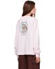 GANNI GANNI Pink Qixi Print Longsleeve Future Jersey T-shirt - 3