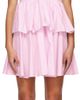GANNI GANNI Pink Tiered Minidress - 1