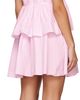 GANNI GANNI Pink Tiered Minidress - 3