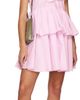 GANNI GANNI Pink Tiered Minidress - 4