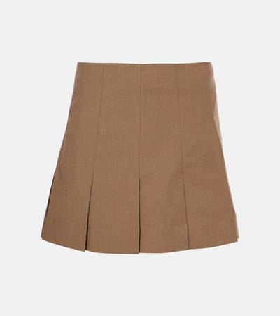 Ganni Ganni Pleated miniskirt
