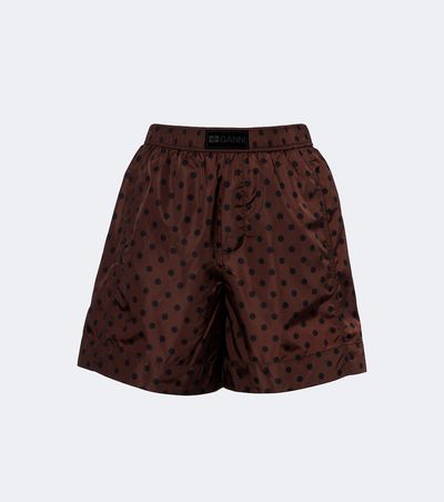Ganni Ganni Polka-dot shorts