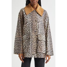 Ganni Ganni Printed Canvas Jacket