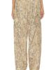 Ganni Ganni Printed Flyweight Nylon Relaxed Elastic Pant - 1