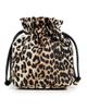 GANNI GANNI Printed Nylon Pouch Almond Milk One - 1