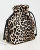 GANNI GANNI Printed Nylon Pouch Almond Milk One - 4