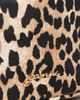 GANNI GANNI Printed Nylon Pouch Almond Milk One - 5
