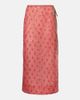 Ganni Ganni Printed organza wrap skirt - 1