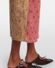 Ganni Ganni Printed organza wrap skirt - 5