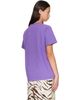 GANNI GANNI Purple Future Heavy Relaxed Teddy Forest T-shirt - 3