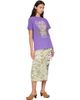 GANNI GANNI Purple Future Heavy Relaxed Teddy Forest T-shirt - 4