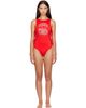 GANNI GANNI Red Cherry Swimsuit - 1