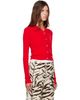 GANNI GANNI Red Merino Cardigan - 2
