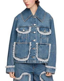 Ganni Ganni Rigid Denim Jacket