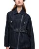 Ganni Ganni Rinse Belted Denim Jacket - 1