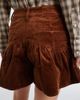 Ganni Ganni Ruffled cotton-blend corduroy shorts - 4