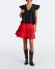 Ganni Ganni Ruffled cotton-blend miniskirt - 2