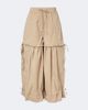 Ganni Ganni Ruffled cotton-blend wide-leg pants - 1