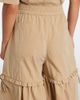 Ganni Ganni Ruffled cotton-blend wide-leg pants - 5