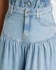 Ganni Ganni Ruffled denim midi skirt - 3