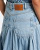 Ganni Ganni Ruffled denim midi skirt - 5