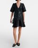 Ganni Ganni Satin cloquÃ© minidress - 2