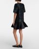 Ganni Ganni Satin cloquÃ© minidress - 3