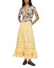 Ganni Ganni Stretch Cotton Maxi Skirt - 2