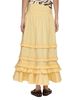 Ganni Ganni Stretch Cotton Maxi Skirt - 3