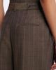 Ganni Ganni Striped pleated wool wide-leg pants - 5
